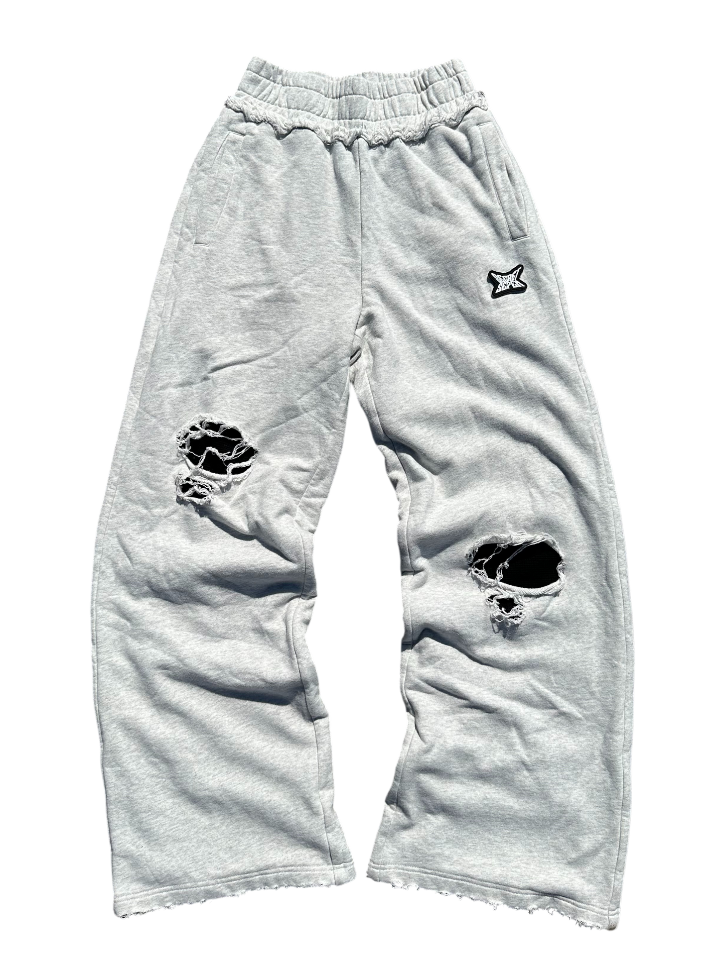"LOGO" BAGGY SWEATPANTS