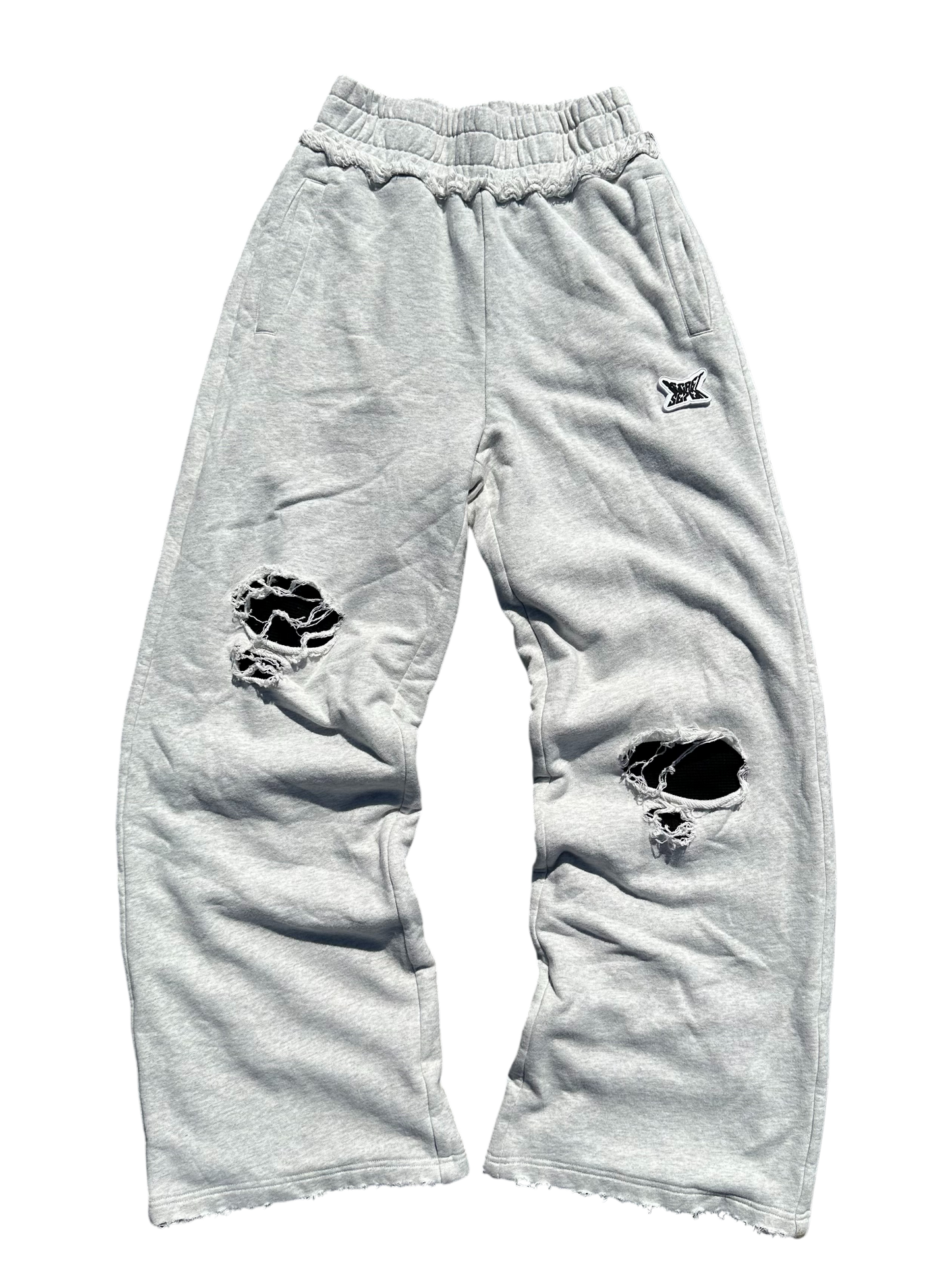 "LOGO" BAGGY SWEATPANTS